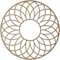 Ekena Millwork Cannes Wood Fretwork Pierced Ceiling Medallion, Hickory, 16"OD x 5 1/2"ID x 3/8"T CMWP16X16X0375CNHI - alternate 3